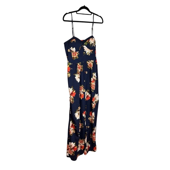Band of Gypsies for REVOLVE floral wide-leg jumpsuit sz Medium - Picture 3 of 6